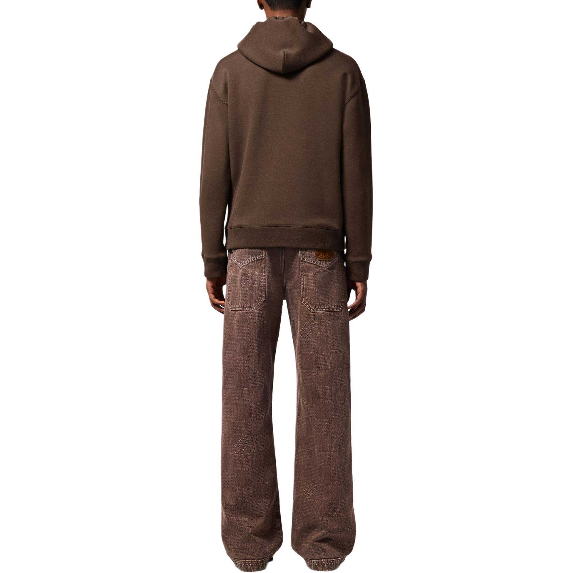 LOUIS VUITTON Timberland FW24 Brown Logo Hoodie  Pullover. 1AFWVV 圖 4