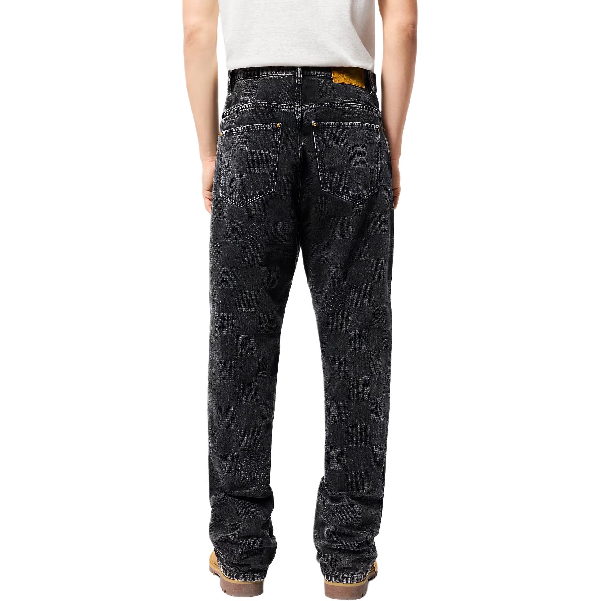 Purchase LOUIS VUITTON x Timberland FW24 Seluar Kasual Denim Hitam Lelaki. 1AFX66