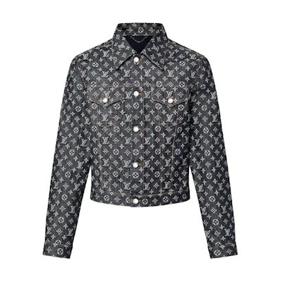 LOUIS VUITTON Timberland FW24 Monogram Denim Jacket Multicolor. 1AFWWV