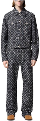 路易威登 x Timberland FW24 印花牛仔夹克 多彩色. 1AFWWV Lookbook 路易威登 x Timberland FW24 印花牛仔夹克 多彩色. 1AFWWV