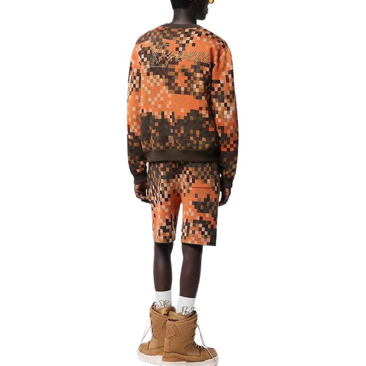 LOUIS VUITTON Timberland Pixel Print Lace-Up Shorts Multicolor  FW24. 1AFXRU 圖 3