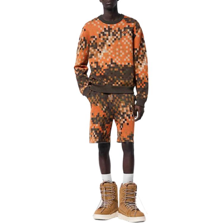 LOUIS VUITTON Timberland Pixel Print Lace-Up Shorts Multicolor  FW24. 1AFXRU 圖 4