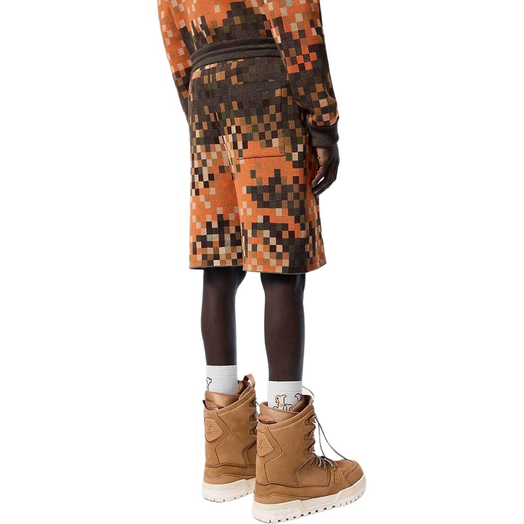 LOUIS VUITTON Timberland Pixel Print Lace-Up Shorts Multicolor  FW24. 1AFXRU 圖 5