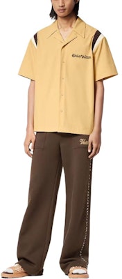 路易威登联名Tyler短袖衬衫黄色标志印花 1AFQ14 Lookbook 路易威登联名Tyler短袖衬衫黄色标志印花 1AFQ14