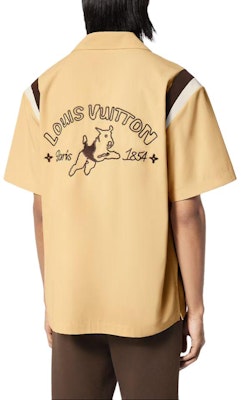 路易威登联名Tyler短袖衬衫黄色标志印花 1AFQ14 Details for 路易威登联名Tyler短袖衬衫黄色标志印花 1AFQ14