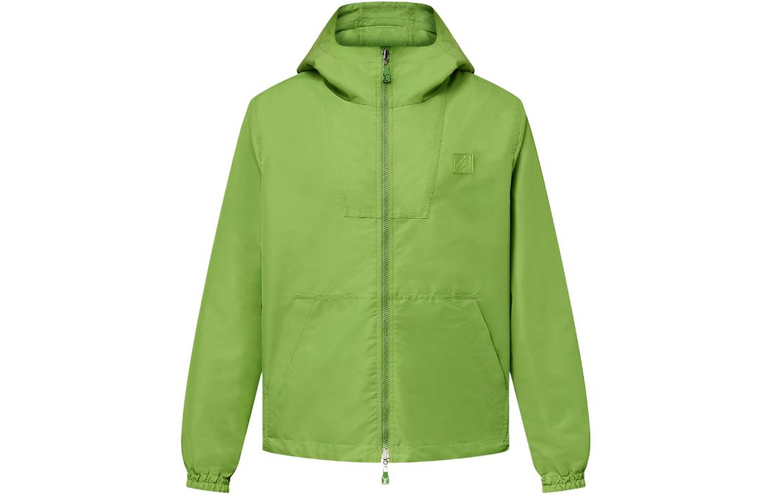 LOUIS VUITTON x Tyler SS24  Green Double-Sided Hooded Jacket. 1AFRCS