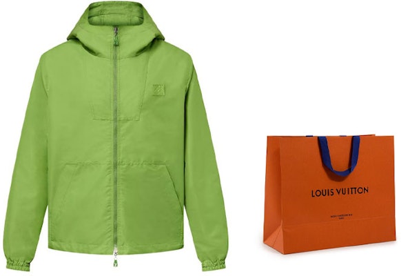 ルイ・ヴィトン x タイラー SS24 グリーン 両面フーディジャケット. 1AFRCS Lookbook ルイ・ヴィトン x タイラー SS24 グリーン 両面フーディジャケット. 1AFRCS