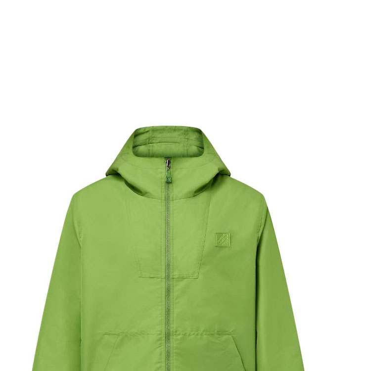 Cheap ルイ・ヴィトン x タイラー SS24 グリーン 両面フーディジャケット. 1AFRCS
