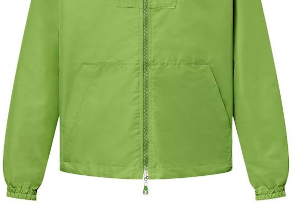 ルイ・ヴィトン x タイラー SS24 グリーン 両面フーディジャケット. 1AFRCS 1