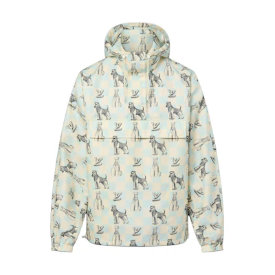 Louis Vuitton Tyler SS24 Animal Print Logo Hoodie Jacket Multicolor Menswear 1AFRCA