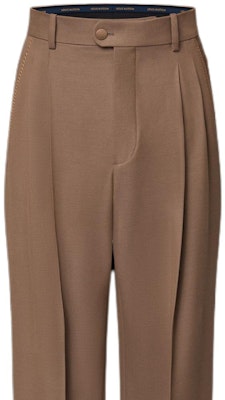 ルイヴィトン x タイラー SS24 メンズブラウンストレートレッグカジュアルパンツ. 1AFRE9 Sizing ルイヴィトン x タイラー SS24 メンズブラウンストレートレッグカジュアルパンツ. 1AFRE9