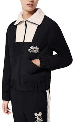 루이비통 x 타일러 SS24 컬러블록 로고 자수 하이넥 재킷 남성 멀티컬러 1AFPU6 Details for 루이비통 x 타일러 SS24 컬러블록 로고 자수 하이넥 재킷 남성 멀티컬러 1AFPU6