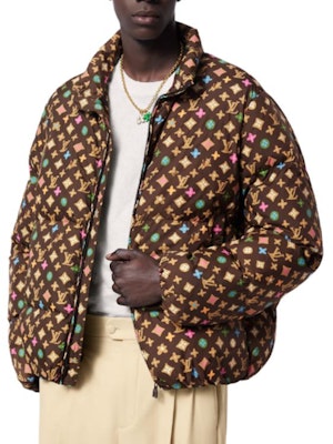 LOUIS VUITTON x Tyler SS24 Colorblock Logo High-Neck Puffer Jacket Multi-. 1AFRC1 Purchase LOUIS VUITTON x Tyler SS24 Colorblock Logo High-Neck Puffer Jacket Multi-. 1AFRC1