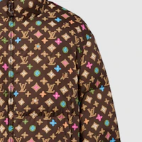 Sizing LOUIS VUITTON x Tyler SS24 Colorblock Logo High-Neck Puffer Jacket Multi-. 1AFRC1