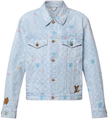 Chaqueta Vaquera Bordada LOUIS VUITTON x Tyler SS24 Azul Claro Manga Larga 1AFRXI Buy Chaqueta Vaquera Bordada LOUIS VUITTON x Tyler SS24 Azul Claro Manga Larga 1AFRXI