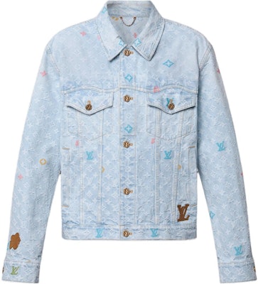 Chaqueta Vaquera Bordada LOUIS VUITTON x Tyler SS24 Azul Claro Manga Larga 1AFRXI Order Chaqueta Vaquera Bordada LOUIS VUITTON x Tyler SS24 Azul Claro Manga Larga 1AFRXI