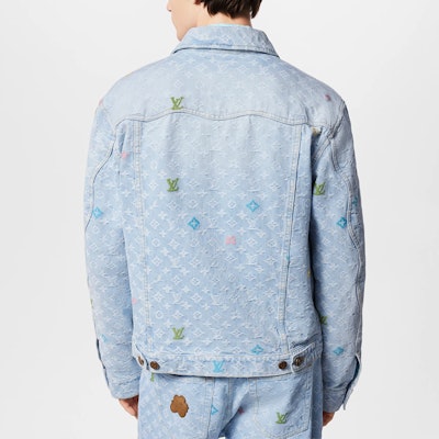 Chaqueta Vaquera Bordada LOUIS VUITTON x Tyler SS24 Azul Claro Manga Larga 1AFRXI Purchase Chaqueta Vaquera Bordada LOUIS VUITTON x Tyler SS24 Azul Claro Manga Larga 1AFRXI