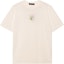 Buy LOUIS VUITTON x Tyler SS24 Kaos Logo Floral Beige Pria Leher Bulat 1AFRDI