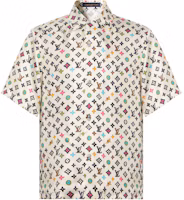 Order 路易威登 x Tyler SS24 米色印花寬鬆短袖襯衫 男款. 1AFQ26