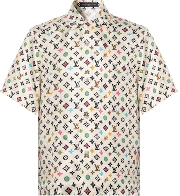 路易威登 x Tyler SS24 米色印花寬鬆短袖襯衫 男款. 1AFQ26 Order 路易威登 x Tyler SS24 米色印花寬鬆短袖襯衫 男款. 1AFQ26
