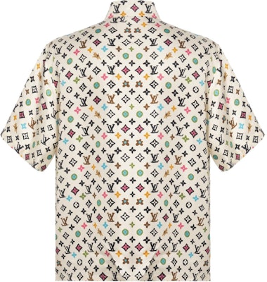路易威登 x Tyler SS24 米色印花寬鬆短袖襯衫 男款. 1AFQ26 Lookbook 路易威登 x Tyler SS24 米色印花寬鬆短袖襯衫 男款. 1AFQ26