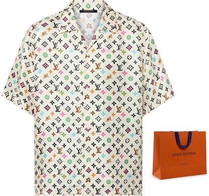 路易威登 x Tyler SS24 米色印花寬鬆短袖襯衫 男款. 1AFQ26 Shop 路易威登 x Tyler SS24 米色印花寬鬆短袖襯衫 男款. 1AFQ26