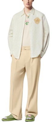 루이비통 x 타일러 SS24 패턴 프린트 화이트 긴팔 셔츠 에디션. 1AFPZW Shop 루이비통 x 타일러 SS24 패턴 프린트 화이트 긴팔 셔츠 에디션. 1AFPZW