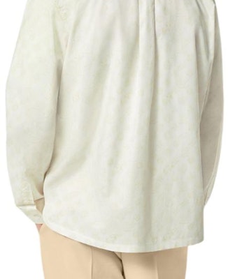 루이비통 x 타일러 SS24 패턴 프린트 화이트 긴팔 셔츠 에디션. 1AFPZW Cheap 루이비통 x 타일러 SS24 패턴 프린트 화이트 긴팔 셔츠 에디션. 1AFPZW