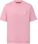 Buy LOUIS VUITTON x Tyler SS24 Logo T-Shirt Lelaki Merah Jambu Bersulam. 1AFPSP