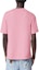 Sizing LOUIS VUITTON x Tyler SS24 Logo T-Shirt Lelaki Merah Jambu Bersulam. 1AFPSP