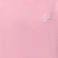 Cheap LOUIS VUITTON x Tyler SS24 粉色刺繡標誌男性圓領T恤。 1AFPSP
