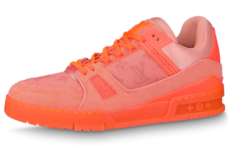 Buy Sepatu Sneakers Louis Vuitton x Virgil Abloh 'Virgil Peach' 1A8KCS