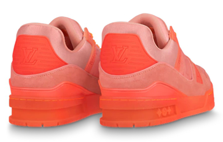 Lookbook Sepatu Sneakers Louis Vuitton x Virgil Abloh 'Virgil Peach' 1A8KCS