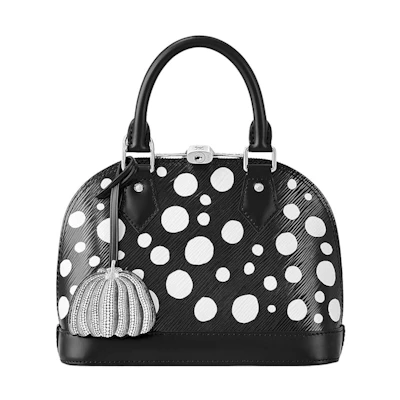 Louis Vuitton x Yayoi Kusama Alma BB Black/White