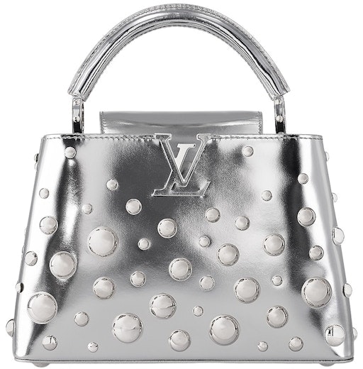 louis-vuitton-x-yayoi-kusama-capucines-bb-silver