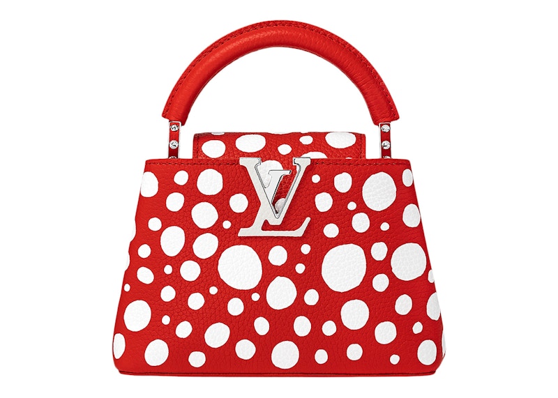 Louis Vuitton x Yayoi Kusama Capucines Mini Red/White