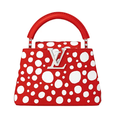 Louis Vuitton x Yayoi Kusama Capucines Mini Red/White
