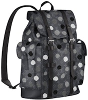 Louis Vuitton x Yayoi Kusama Christopher MM Monogram Eclipse Black/Silver Louis Vuitton x Yayoi Kusama Christopher MM Monogram Eclipse Black/Silver