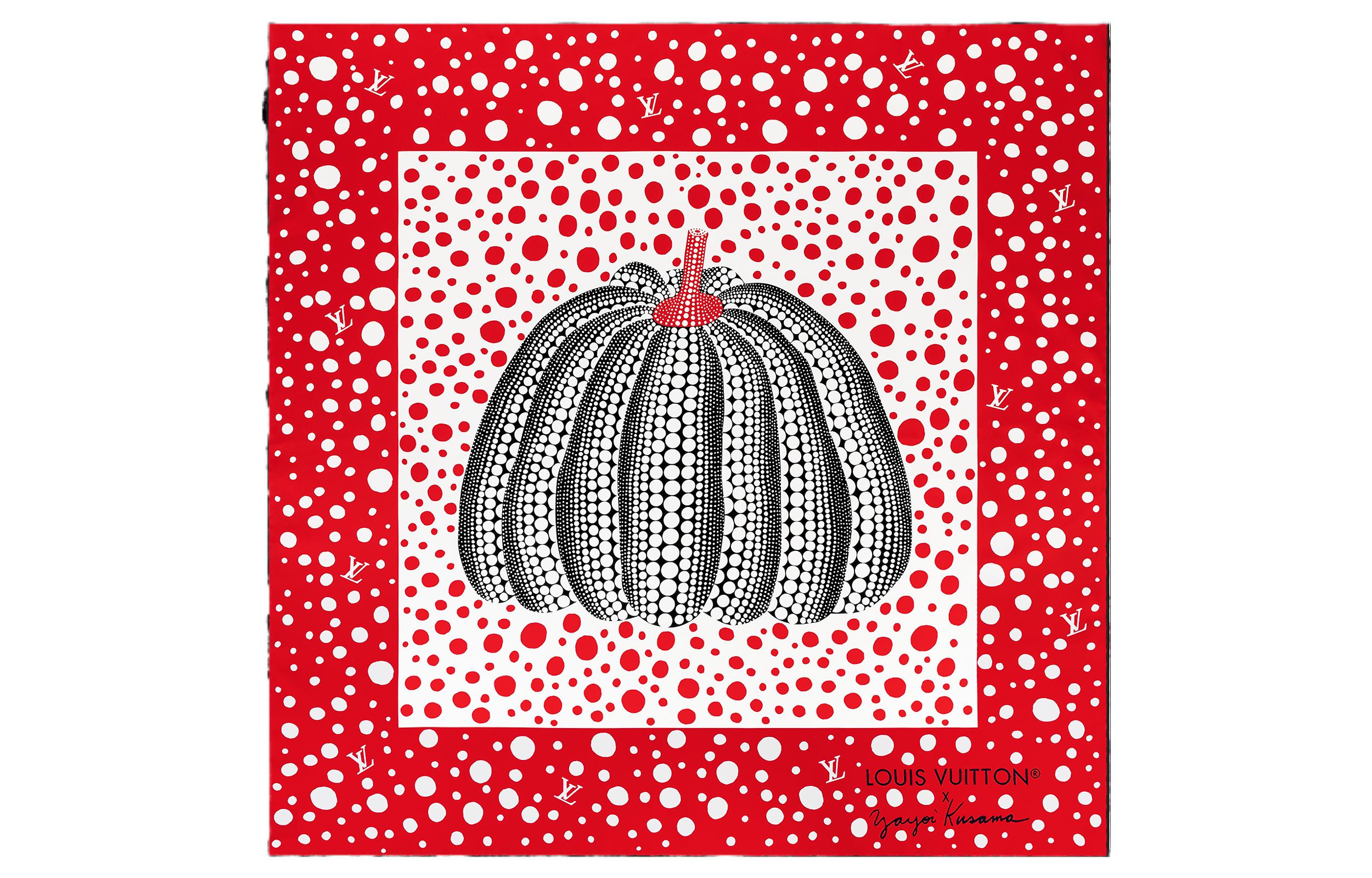 Order LOUIS VUITTON x Yayoi Kusama Infinity Dots Scarf Unisex Limited Edition. M78285