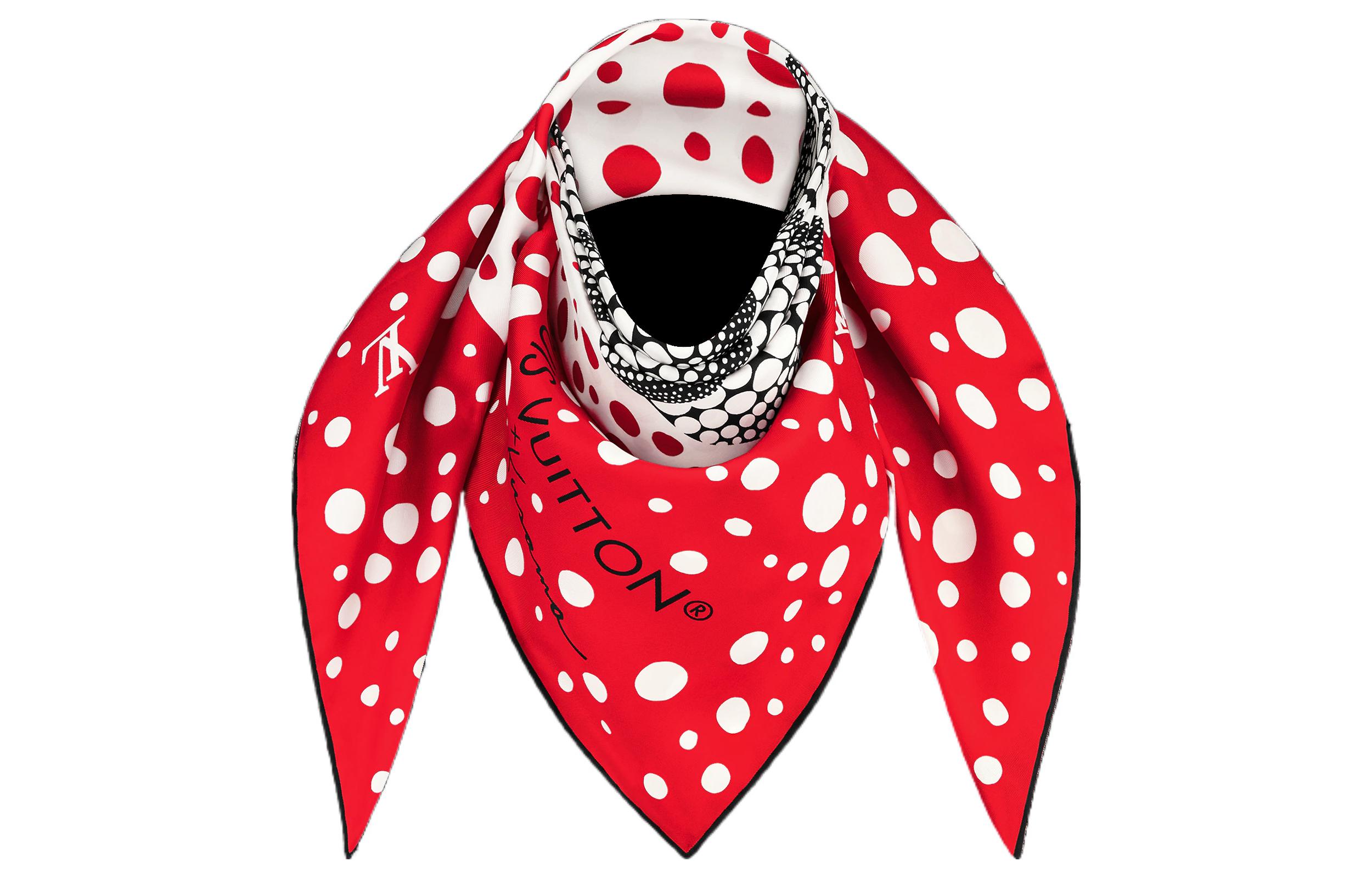 Shop LOUIS VUITTON x Yayoi Kusama Infinity Dots Scarf Unisex Limited Edition. M78285