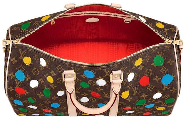 Louis Vuitton x Yayoi Kusama Keepall 45 Monogram Multicolor Lookbook Louis Vuitton x Yayoi Kusama Keepall 45 Monogram Multicolor