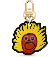 LOUIS VUITTON x Yayoi Kusama Leather Keychain Unisex Multicolor Trendy Accessory. M01130 LOUIS VUITTON x Yayoi Kusama Leather Keychain Unisex Multicolor Trendy Accessory. M01130