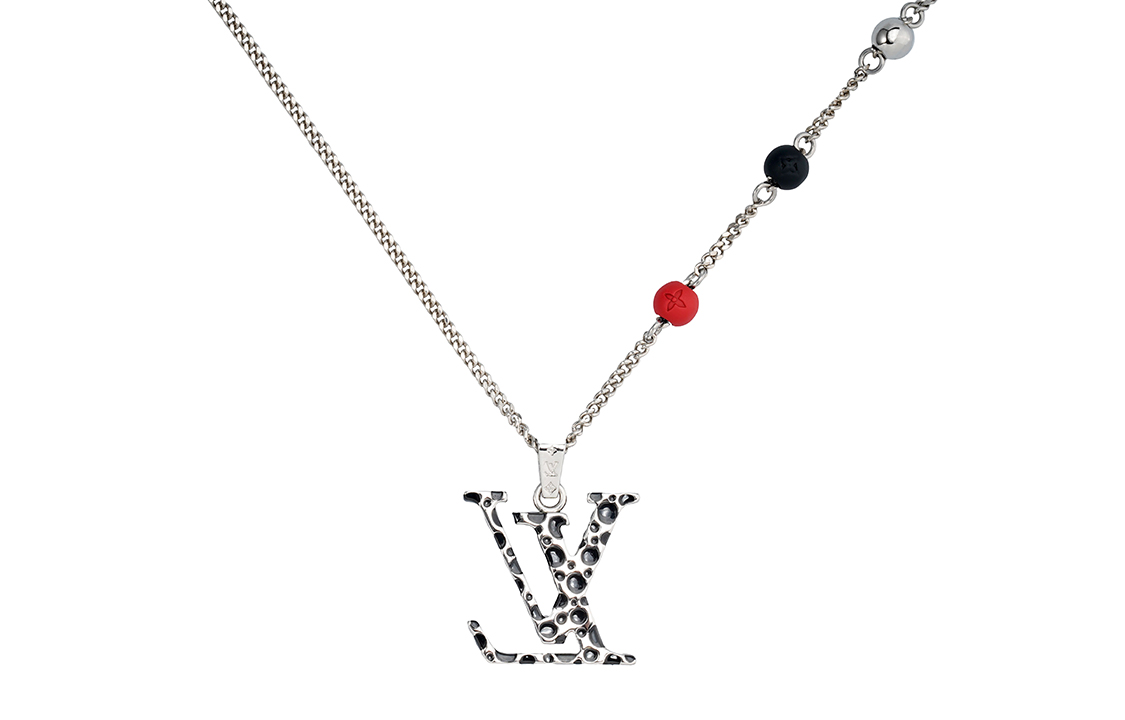 Louis Vuitton Yayoi Kusama LV Infinity Dots Necklace Silver  Edition. M01089 圖 3