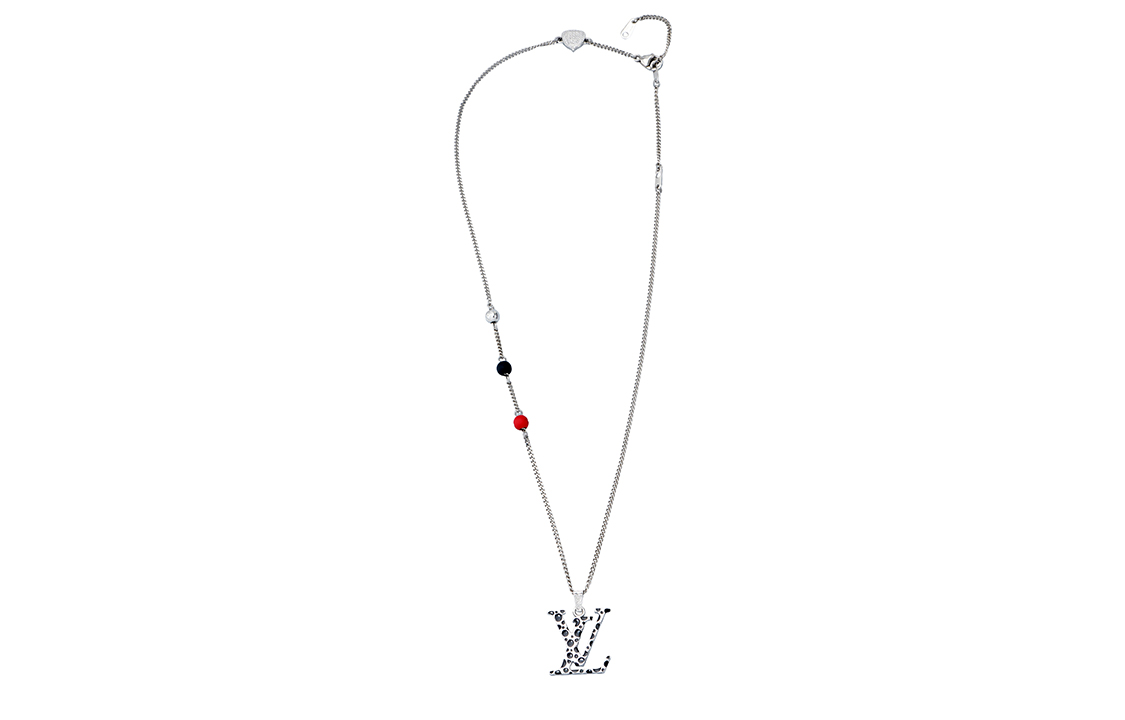 Louis Vuitton Yayoi Kusama LV Infinity Dots Necklace Silver  Edition. M01089 圖 4