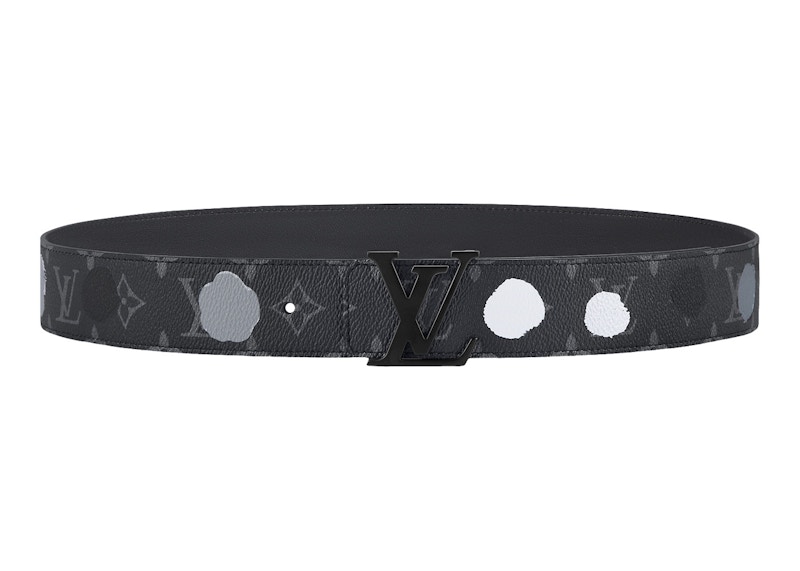 Louis Vuitton x Yayoi Kusama LV Initiales 40MM Reversible Belt Monogram Eclipse Black