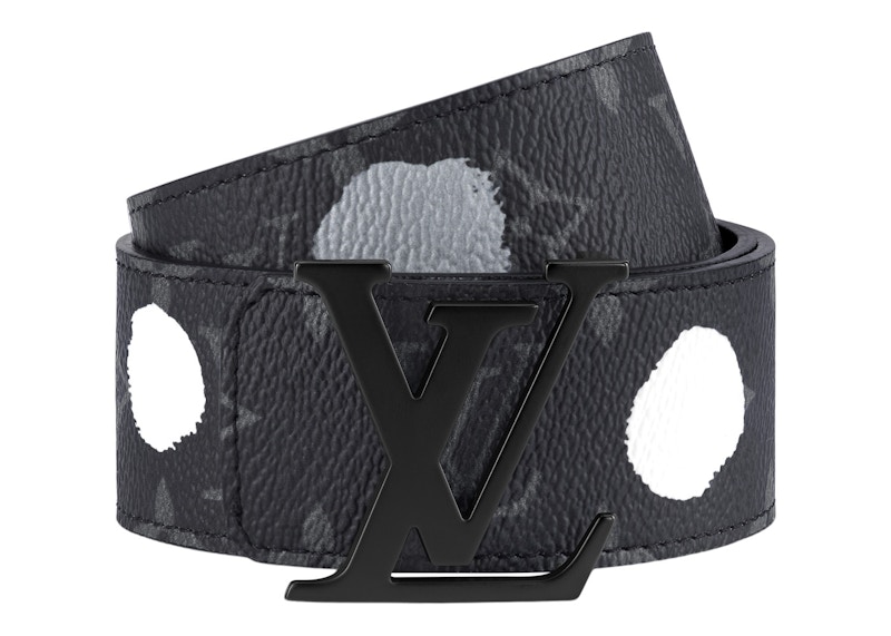 Order ルイ・ヴィトン x 草間彌生 LVイニシャル 40MMリバーシブルベルト モノグラム エクリプス ブラック