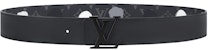 Louis Vuitton x Yayoi Kusama LV Initiales 40MM Reversible Belt Monogram Eclipse Black