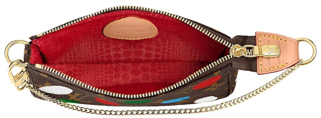 Louis Vuitton x Yayoi Kusama Mini Pochette Accessoires Monogram Multicolor Lookbook Louis Vuitton x Yayoi Kusama Mini Pochette Accessoires Monogram Multicolor