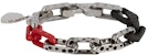 Louis Vuitton x Yayoi Kusama Monogram Chain Bracelet Black/Red