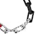 Louis Vuitton x Yayoi Kusama Monogram Chain Bracelet Black/Red
